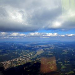 Flugwegposition um 12:02:28: Aufgenommen in der Nähe von Gemeinde Raach am Hochgebirge, 2640, Österreich in 2259 Meter